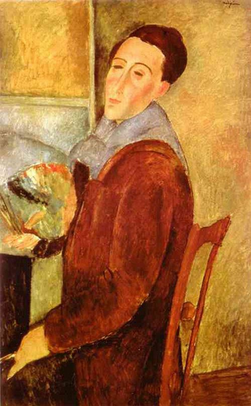 Self-portrait - Amedeo Modigliani