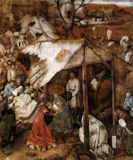 The Adoration of the Magi - Pieter Bruegel the Elder