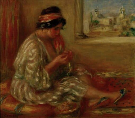 Gabrielle in Algerian Costume - Pierre-Auguste Renoir