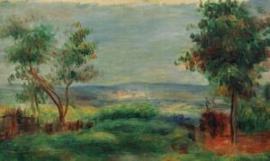 A.Renoir, Landscape - Pierre-Auguste Renoir