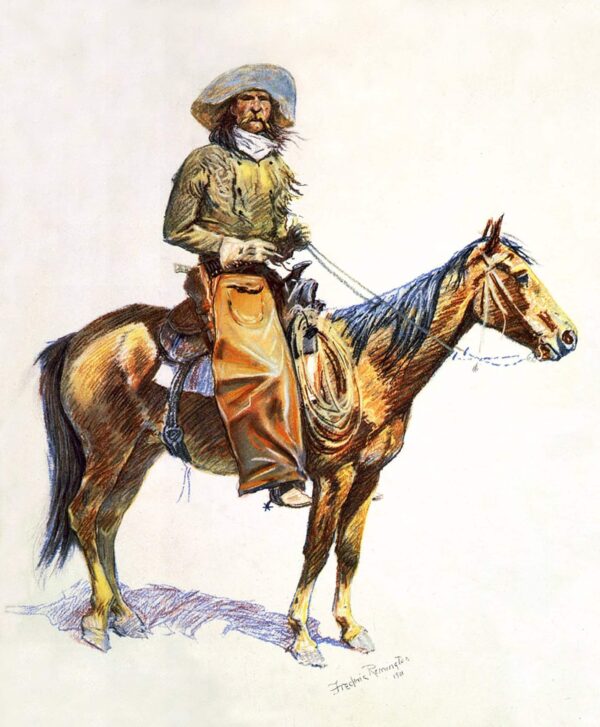 Arizona Cowboy - Frederic Remington