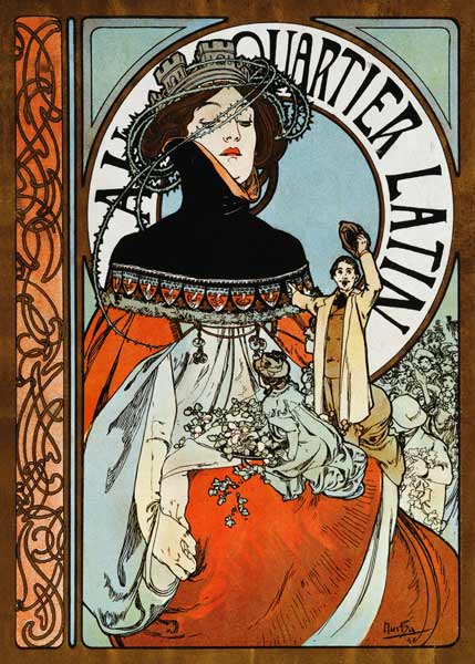 In the Latin Quarter - Mucha