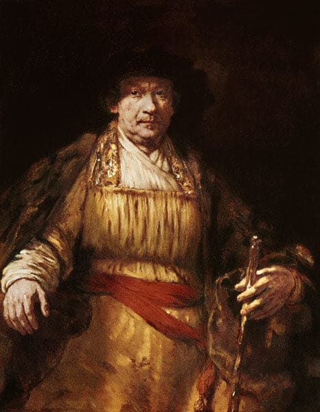 Self-portrait III - Rembrandt van Rijn