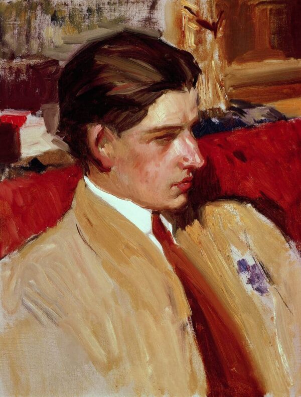 Profile Self-Portrait - Sorolla