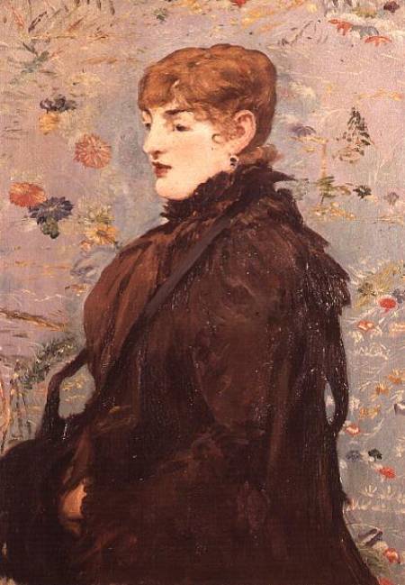 Autumn (Mery Laurent) - Edouard Manet