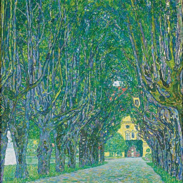 Path in the Park of Schloss Kammer - Gustav Klimt