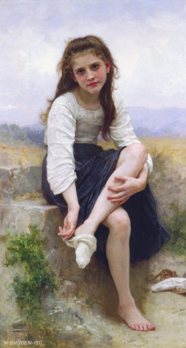 Before the Bath - William Bouguereau