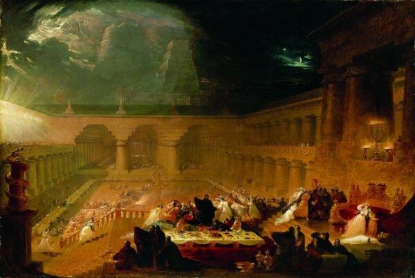 The Feast of Belshazzar - John Martin