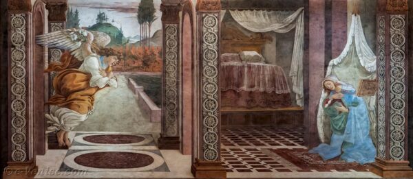 Annunciation for St. Martin - Sandro Botticelli