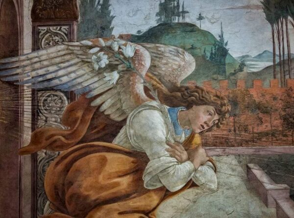 Angel of the Annunciation - Sandro Botticelli