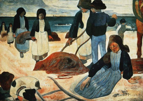 Breton Seaweed Gatherer - Paul Gauguin