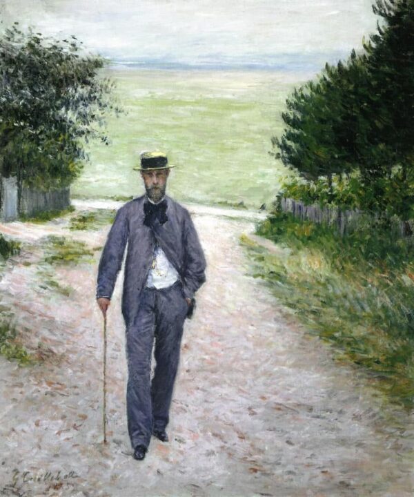 By the Sea - Caillebotte