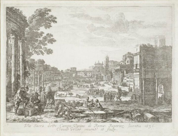 Campo Vaccino (Roman Forum) - Claude Lorrain