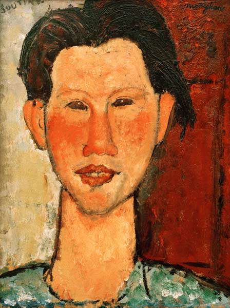 Chaim Soutine 1915 – Amedeo Modigliani. 

Translation: Chaim Soutine 1915 – Amedeo Modigliani