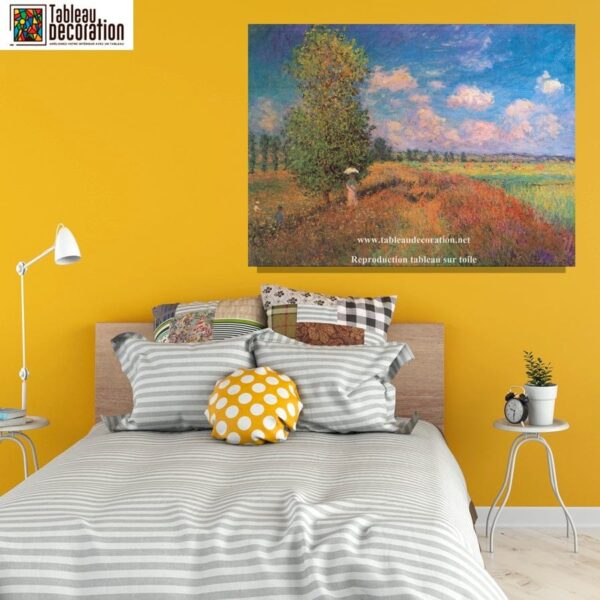 Summer - Field of Poppies - Monet Painting - Image 4