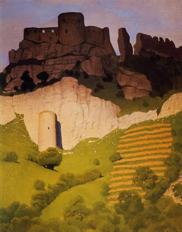 Château Gaillard in Les Andelys - Félix Edouard Vallotton