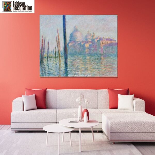 The Grand Canal - Monet's Venice Painting - Image 4