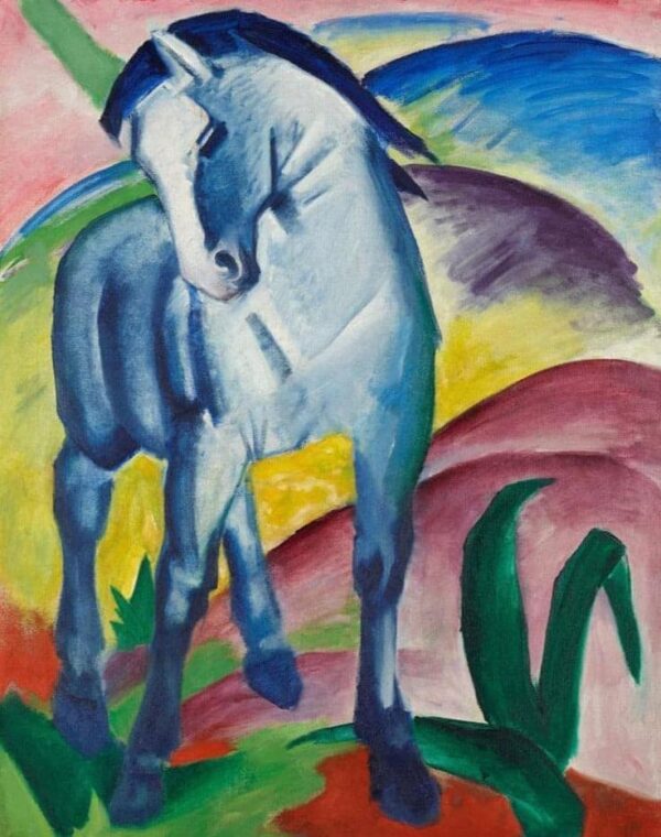 Blue Horse I - Franz Marc