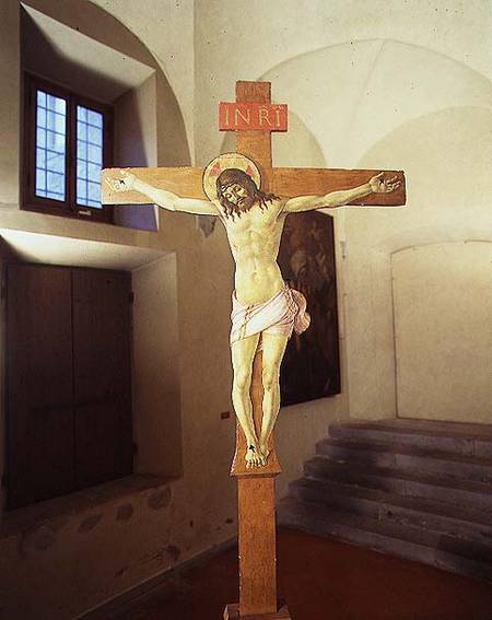 Crucifix (tempera on wood) - Sandro Botticelli