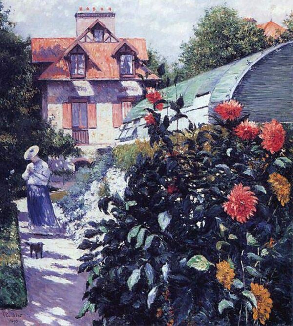 The Garden at Petit Gennevilliers - Caillebotte