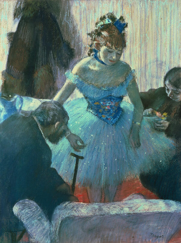 Dancer in Her Dressing Room - Edgar Degas