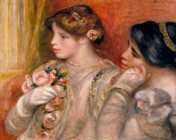 In the Dressing Room, c.1908 - Pierre-Auguste Renoir