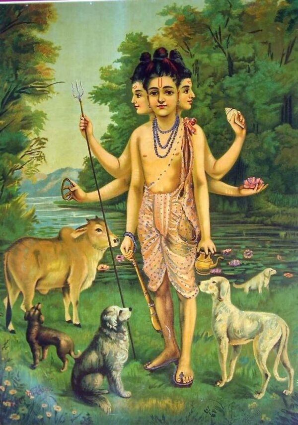 Dattatreya - Ravi Varma