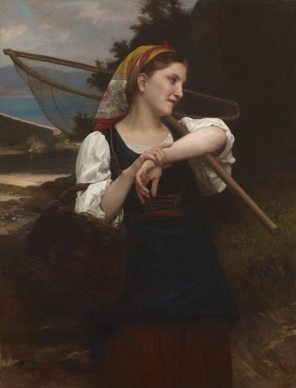 Daughter of a Fisherman - William Bouguereau