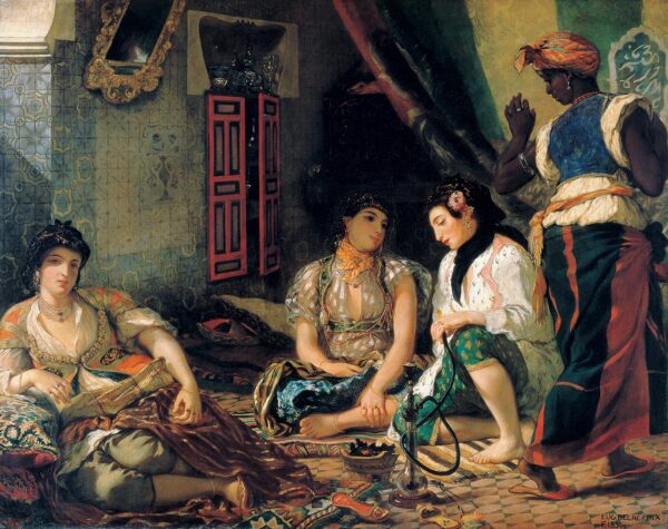 Women of Algiers in their Apartment - Eugène Delacroix