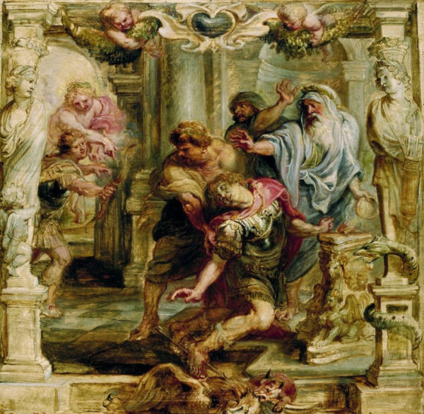 The Death of Achilles - Peter Paul Rubens