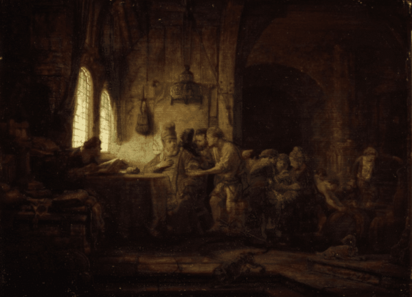 The Parable of the Workers in the Vineyard - Rembrandt van Rijn