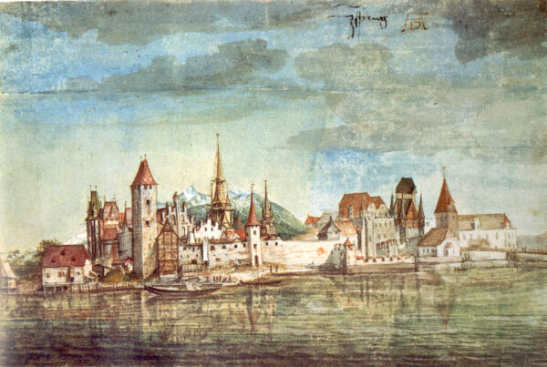 Innsbruck from the North - Albrecht Dürer