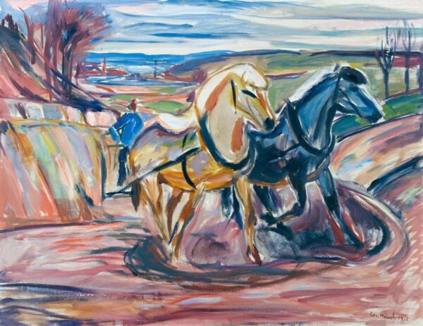 Horses - Edvard Munch