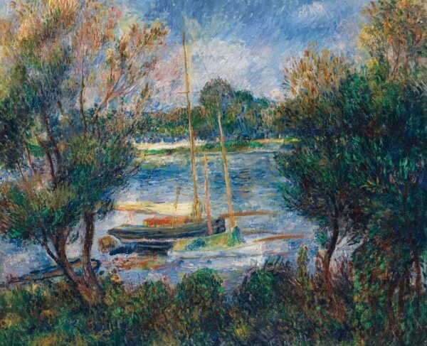 The Seine at Argenteuil by Pierre-Auguste Renoir