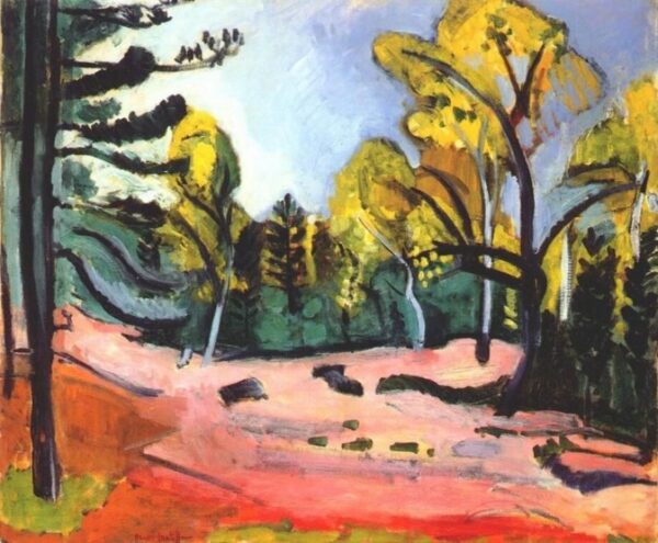 Clearing in the Woods of Fontainebleau - Matisse