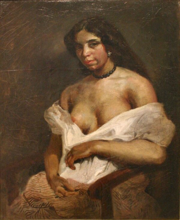 Aspasia - Eugène Delacroix