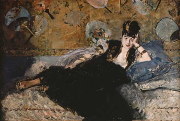 The Lady with Fans - Edouard Manet