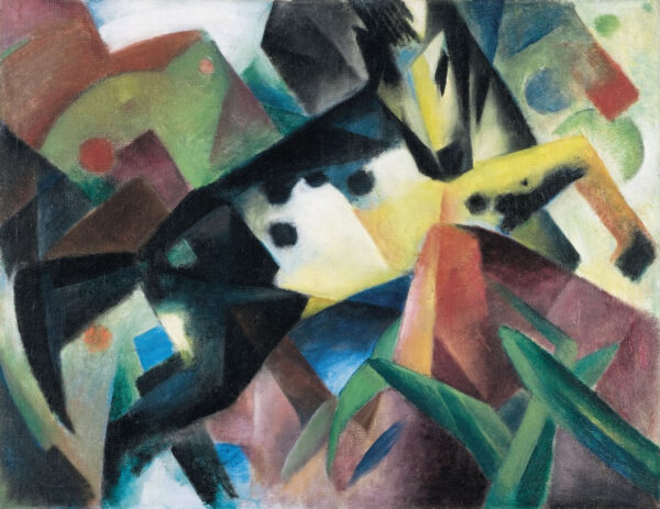 Horse Jumping - Franz Marc