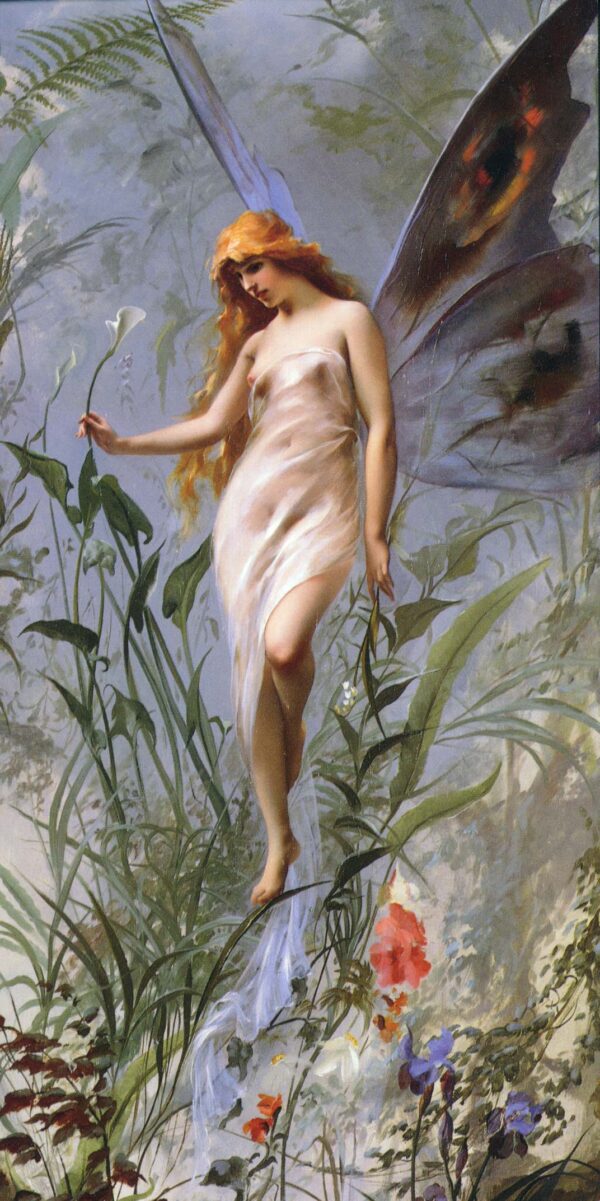 The Lily Fairy - Luis Ricardo Falero