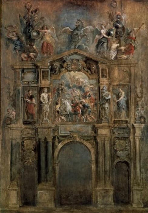 The Arch of Ferdinand - Peter Paul Rubens