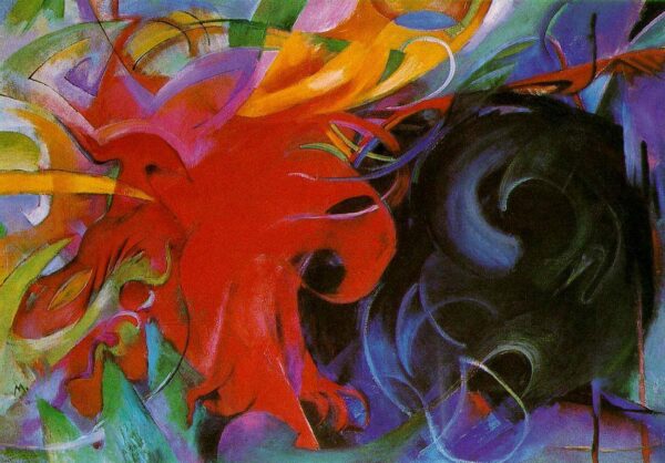 Combatting Forms - Franz Marc