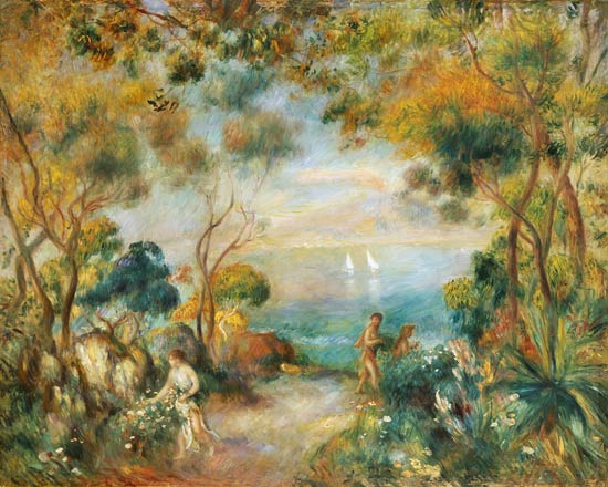 Jardin à Sorrente - Pierre-Auguste Renoir