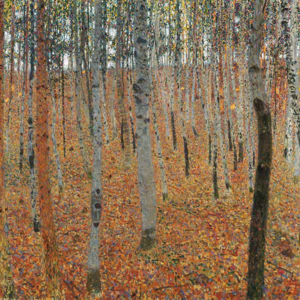 Birch Forest - Gustav Klimt