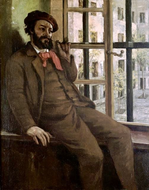 Self-Portrait - Gustave Courbet