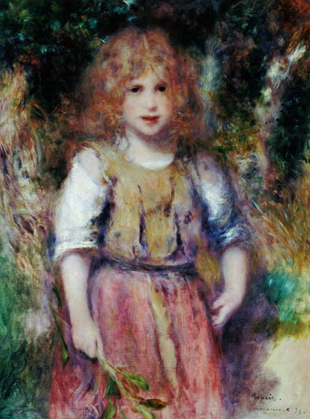 Gypsy Girl - Pierre-Auguste Renoir