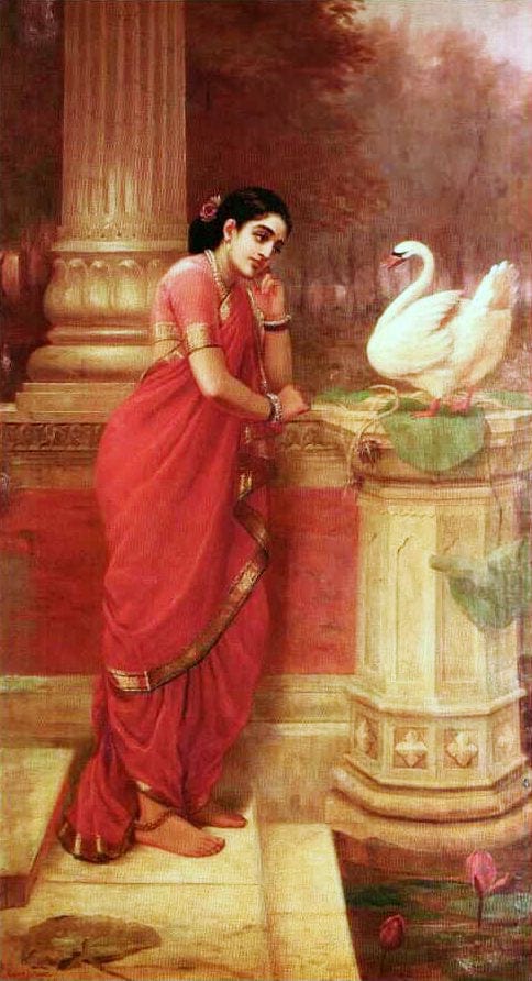 Hamsa Damayanti - Ravi Varma