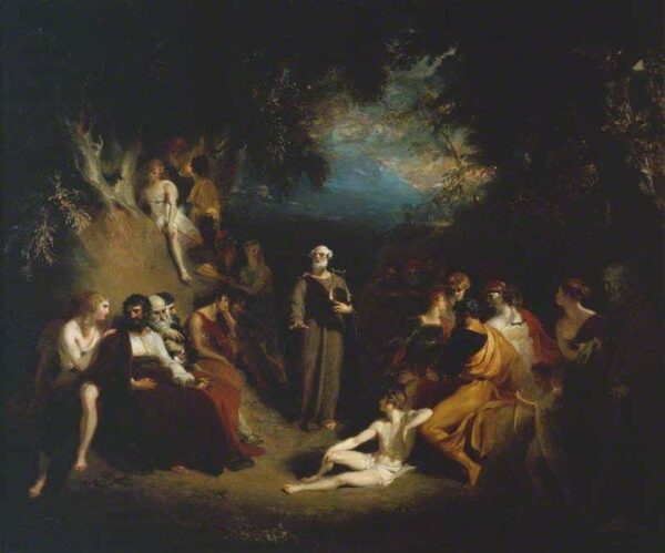 Homer reciting his poems - Thomas Lawrence