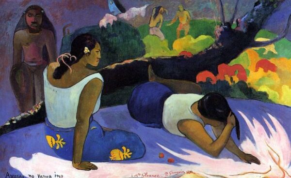 Arearea of the Bad Spirits - Paul Gauguin