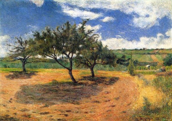 Fields and Trees - Paul Gauguin