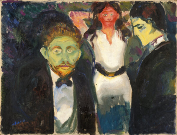 Jealousy by Edvard Munch